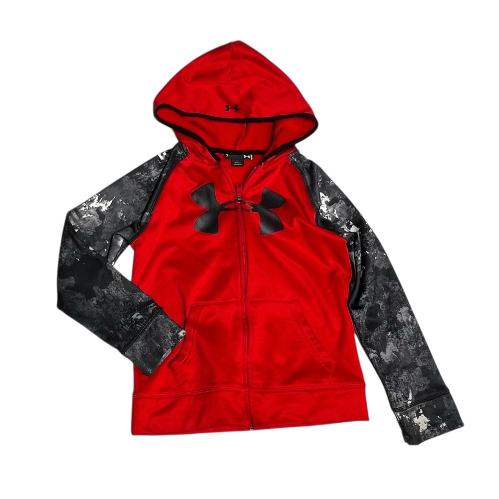 Under Armour Kids Hoodie in Red‎ and Black